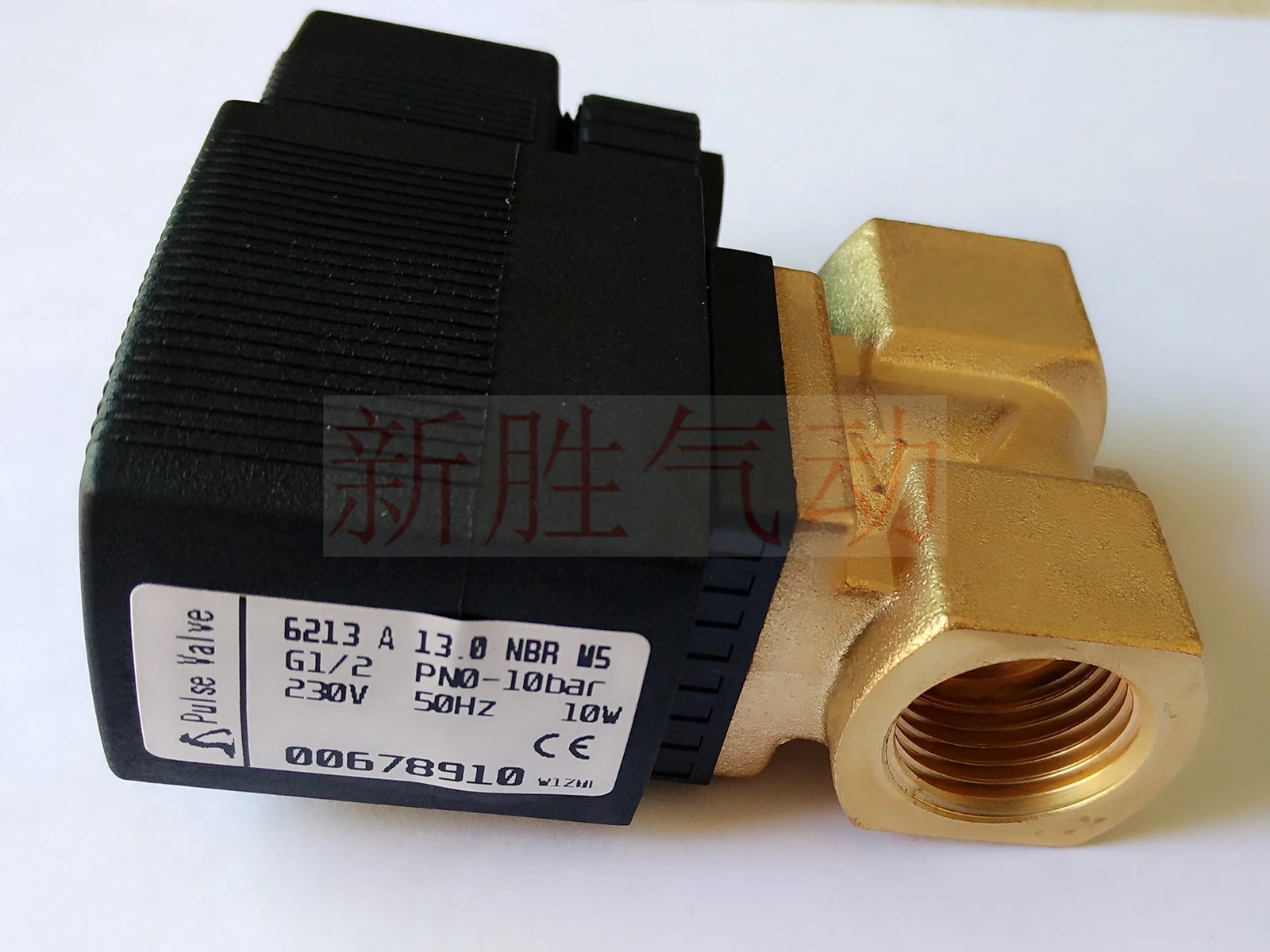 Solenoid valve 6213A13.0 G1/2 00501107 6213-04 four-way air compressor solenoid valve