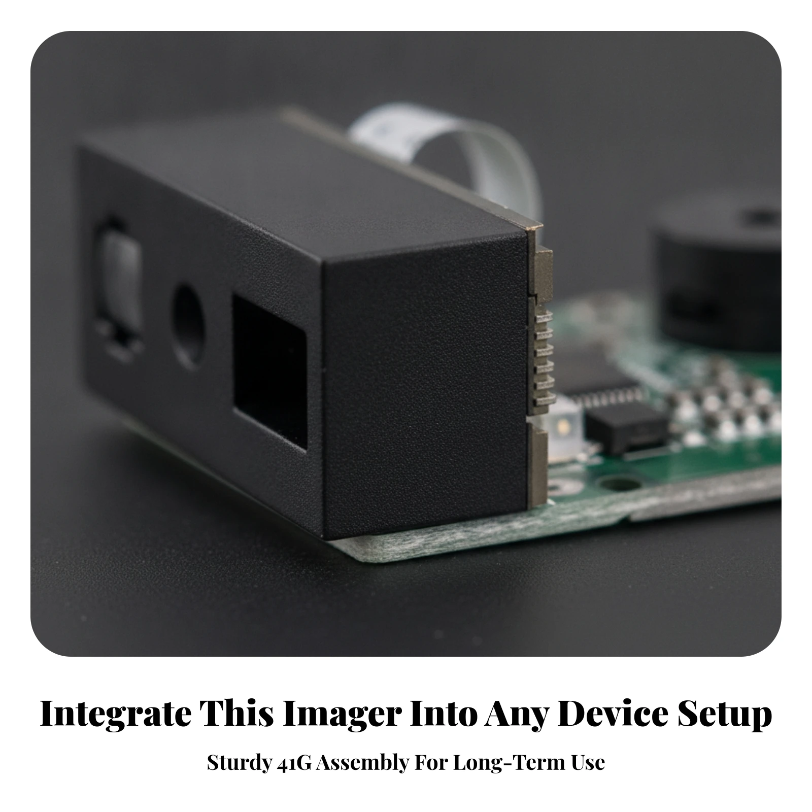 Embedded QR Code Scanning Module Serial Port QR Code Scanning Module Code Reader Scanner with USB Interface Fast for Developers