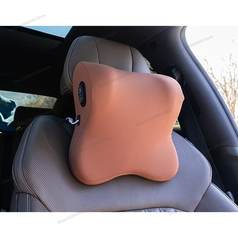 For Suitable for Lifting and Massaging Car Headrests, Dual Use Neck Protection Pillow, Suitable for All Seasons