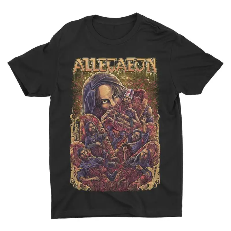 New Allegaeon Hotdog Cotton Full Size T Shirt For Men TR276