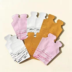 200pcs Small Sample Sachets Food Grade Aluminum Foil Heat Sealing Packaging Pouches for Juice Liquid Beverage