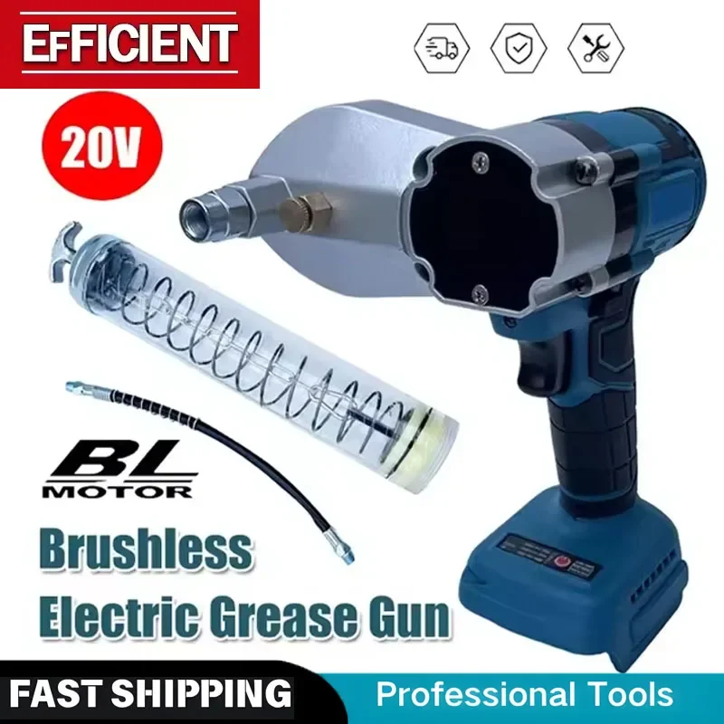 

Fit Makita Brushless Electric Grease Gun For 20V Battery High Pressure Lubricating Oil Injector Machine Grease Guns