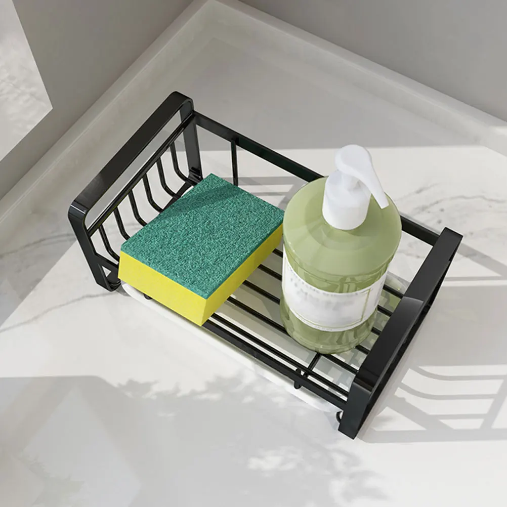 

Kitchenware Sponge Holder Soap Tray Sink Dish Cloth Rack Kitchen Sink ganizer Plastic Storage Drainage Shelf