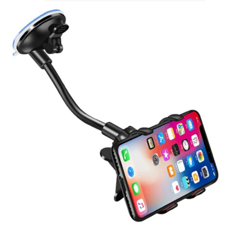 2025 novo suporte do telefone do carro universal 360 graus flexível painel pára-brisa gps montagem mesa celular suporte do telefone móvel