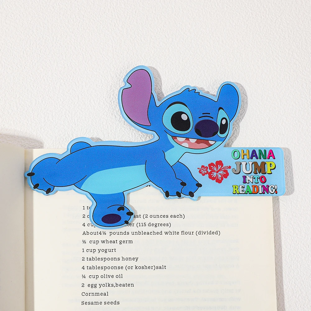 Stitch Acrylic Bookmarks Cartoon Lovers Reading Accessories Bookworms Book Lovers Book Decorations Learning Stationery