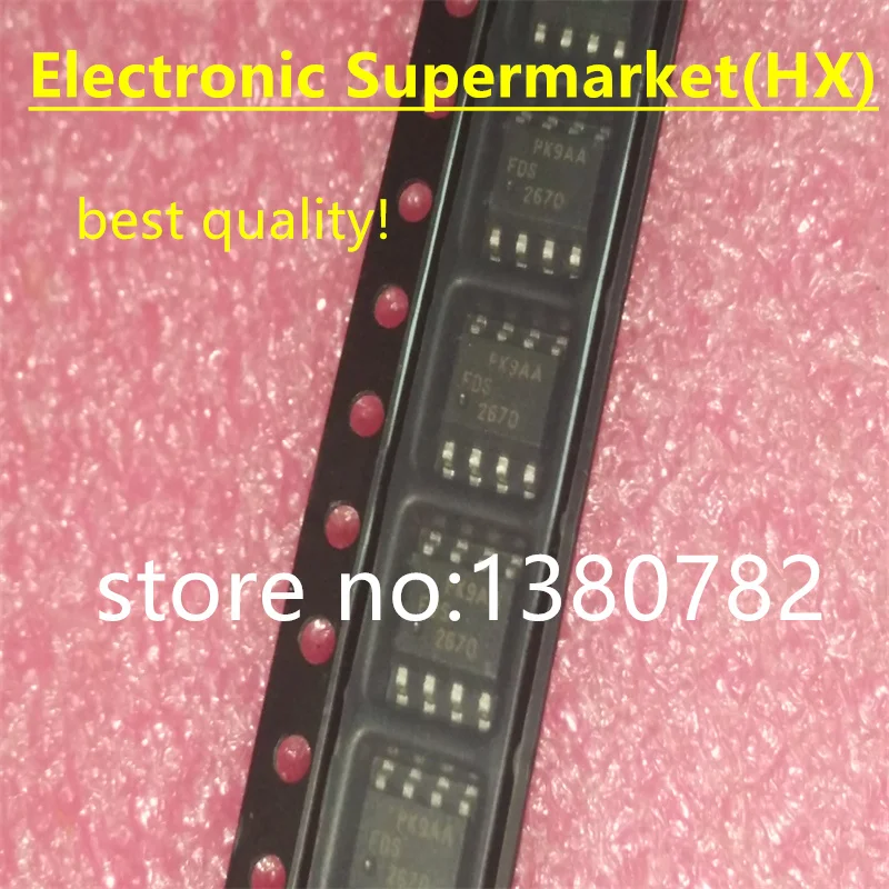 

Free Shipping 10pcs-50pcs FDS2670 SOP-8 IC Best quality In Stcok!