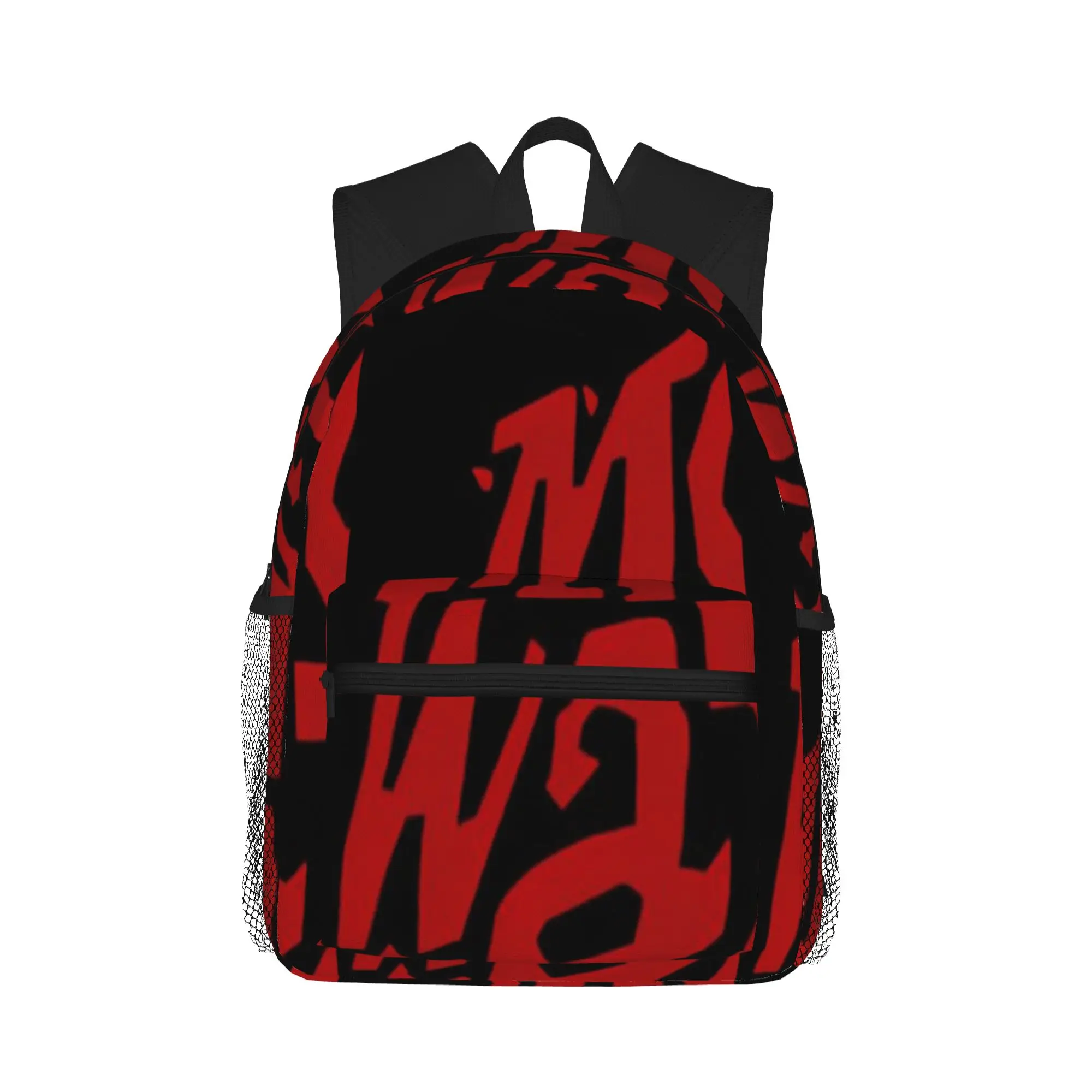 

Mo Waxs Record Label 3 (Red) Casual Backpack for Students and Adults Feminina backpack