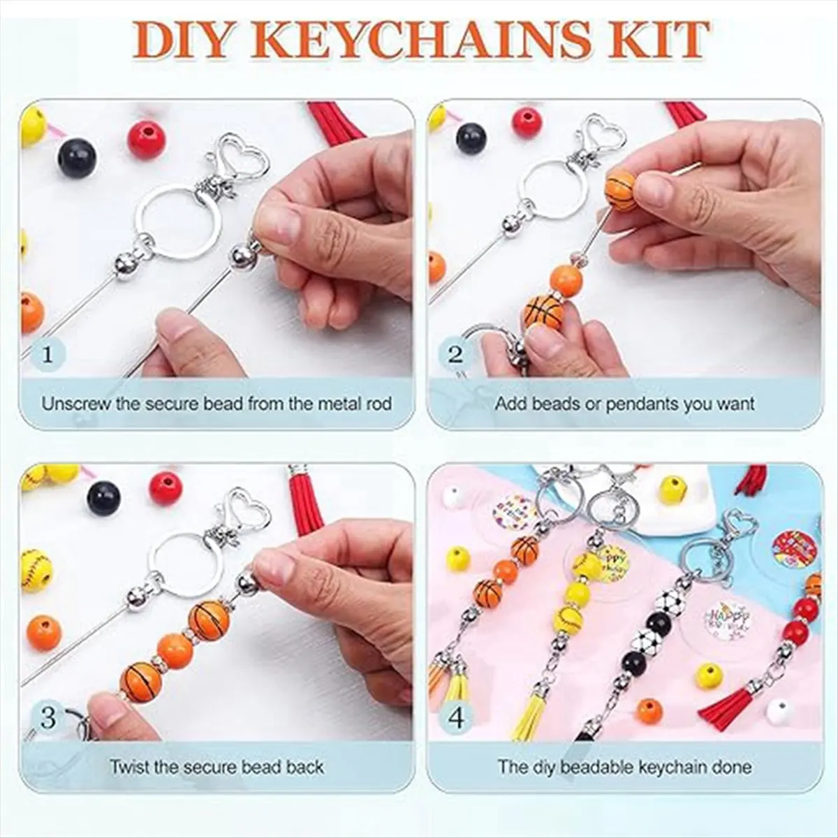 【coupon-】{0}beadable-keychain-bars-for-keychain-making-metal-beaded-keychain-for-jewelry-making-gift-pendant-diy-crafts