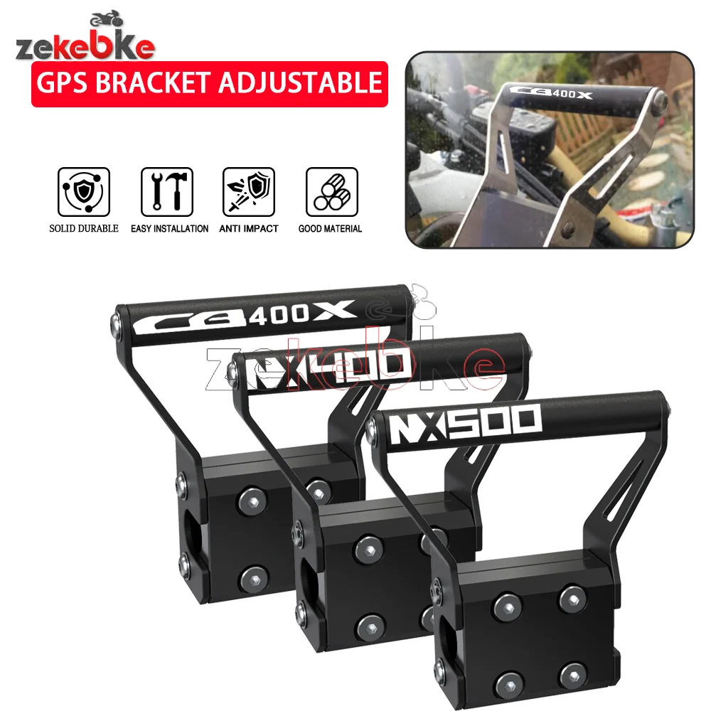 

Для HONDA CB500X CB400X 2019-2026 NX400/NX500 2024-2025-2026 держатель-подставка для телефона GPS-навигационная пластина монтажный кронштейн