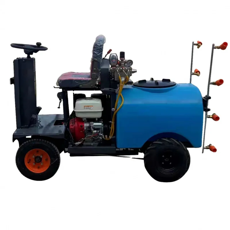 

Narrow Vinyard 200 Liter Small Garden , Four Wheels Ride-On Sprayer GUOHAHA