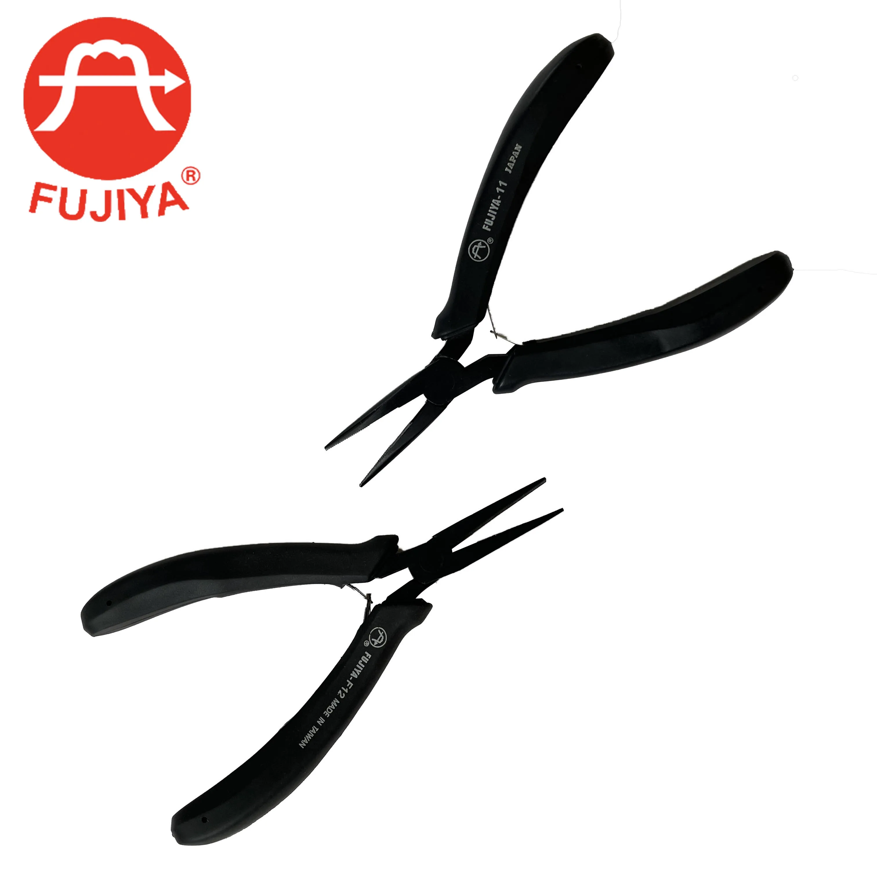 Industrial Grade High Carbon Steel Metric Serrated Long Nose Pliers Comfort TPR Handle Multi-Functional OEM Available