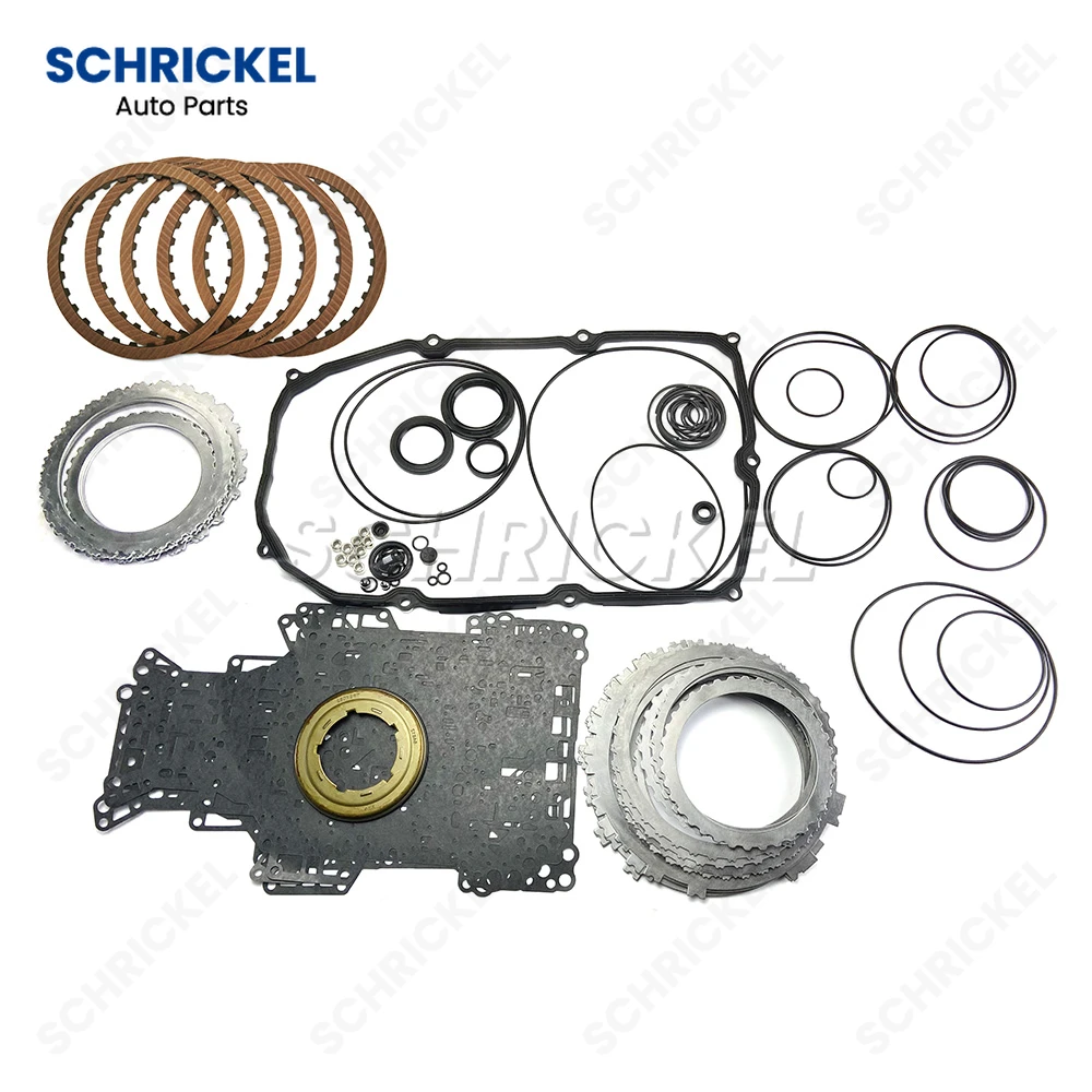 AA80E TL80SN Automatic Transmission Master Rebuild Kit Gasket Kit Friction Steel Kit Fit for TOYOTA GS460 LS460 4.6L Car