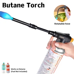 Butane Gas Torch Portable Torch Kitchen Torch High Temperature Torch Used for Kitchen Cooking,Charcoal Burning,Barbecue,Welding