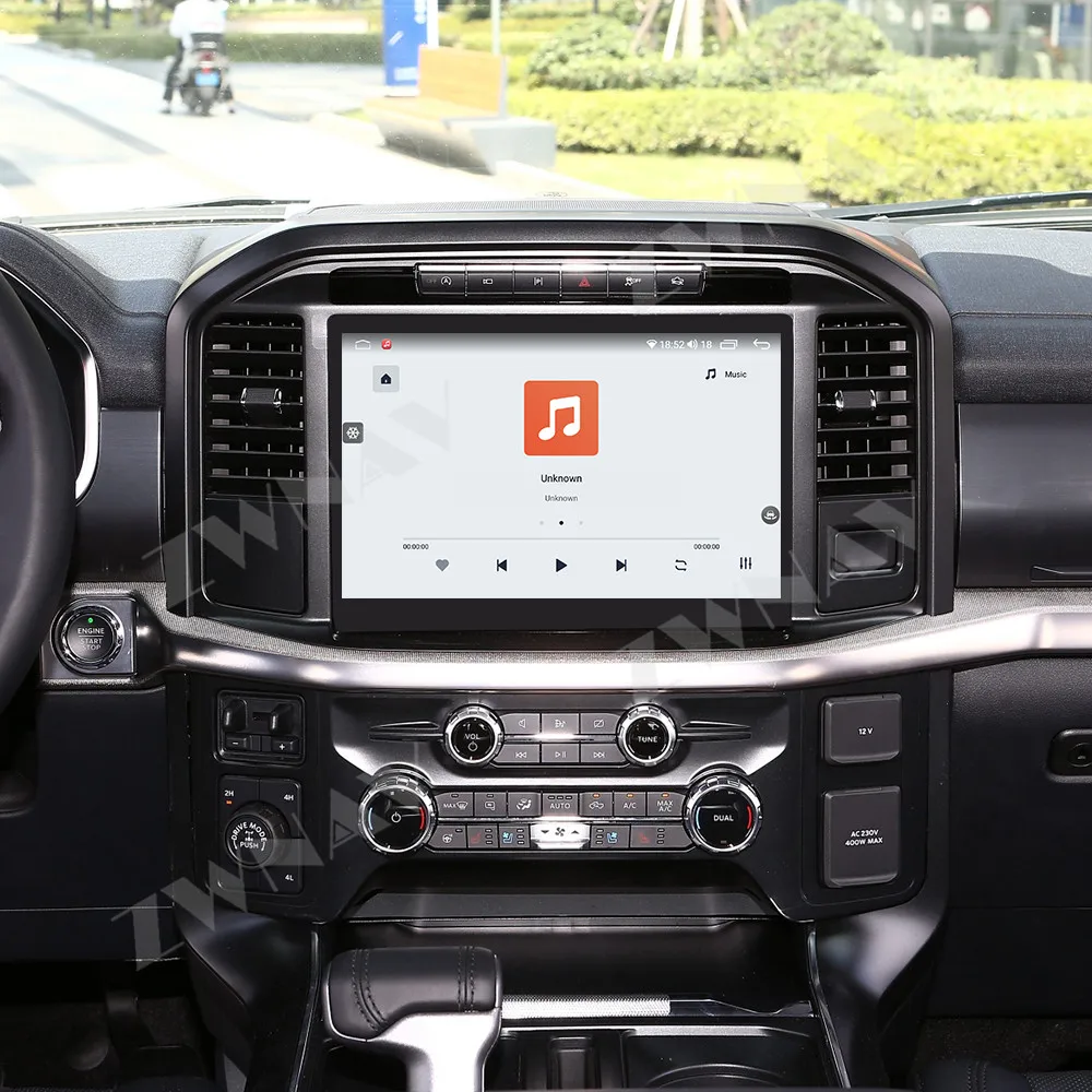 لفورد F150 F-150 2022 2023 2024 أندرويد 13 راديو السيارة ستيريو اللاسلكية CarPlay و Andriod السيارات 13.3 "شاشة مشغل وسائط متعددة