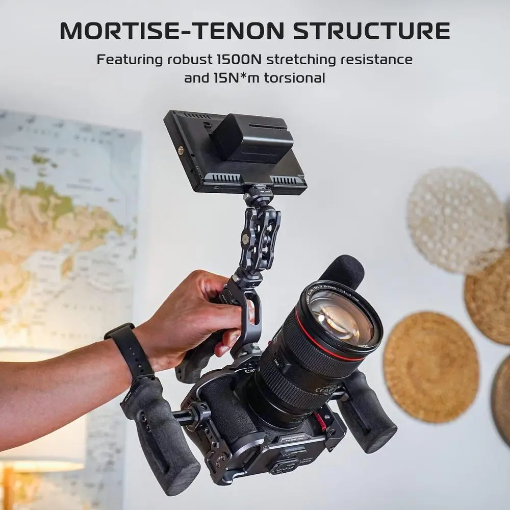 FALCAM F22 Quick Release Kit V2, คลิปและแผ่น, ใช้งานร่วมกับ NATO Nikon Canon Sony DSLR กล้อง Mount Accessories-F22A4404