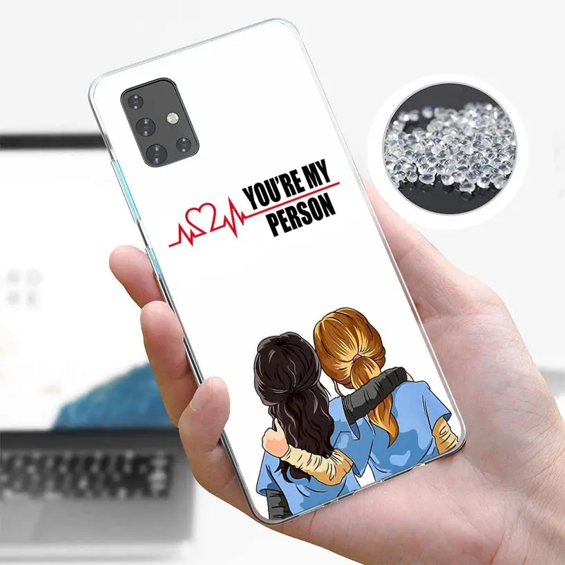 Greys Anatomy Person Case Phone Cover for Samsung Galaxy A51 A41 A31 A21S A21 A71 A50S A40 A30S A20E A10 A70 A6 A7 A8 A9 Fundas