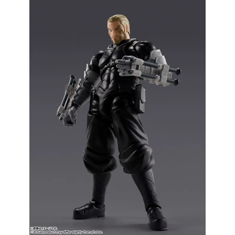 Bandai Stock Original S.H.Figuarts KAIJU No. 8 Anime Figures ISAO SHINOMIYA Action Figures Toys Collectible Model Gifts for Kids