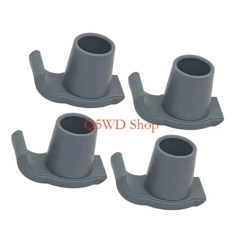Q5WD 4Pcs Walker Gliders Skis Gliders Rubber Mobility Aid Foot Cover For Senior