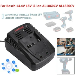 18V Li-ion battery charger for Bosch BAT609 BAT609G BAT618 BAT618G AL1860CV AL1814CV AL1820CV 14.4V 3A