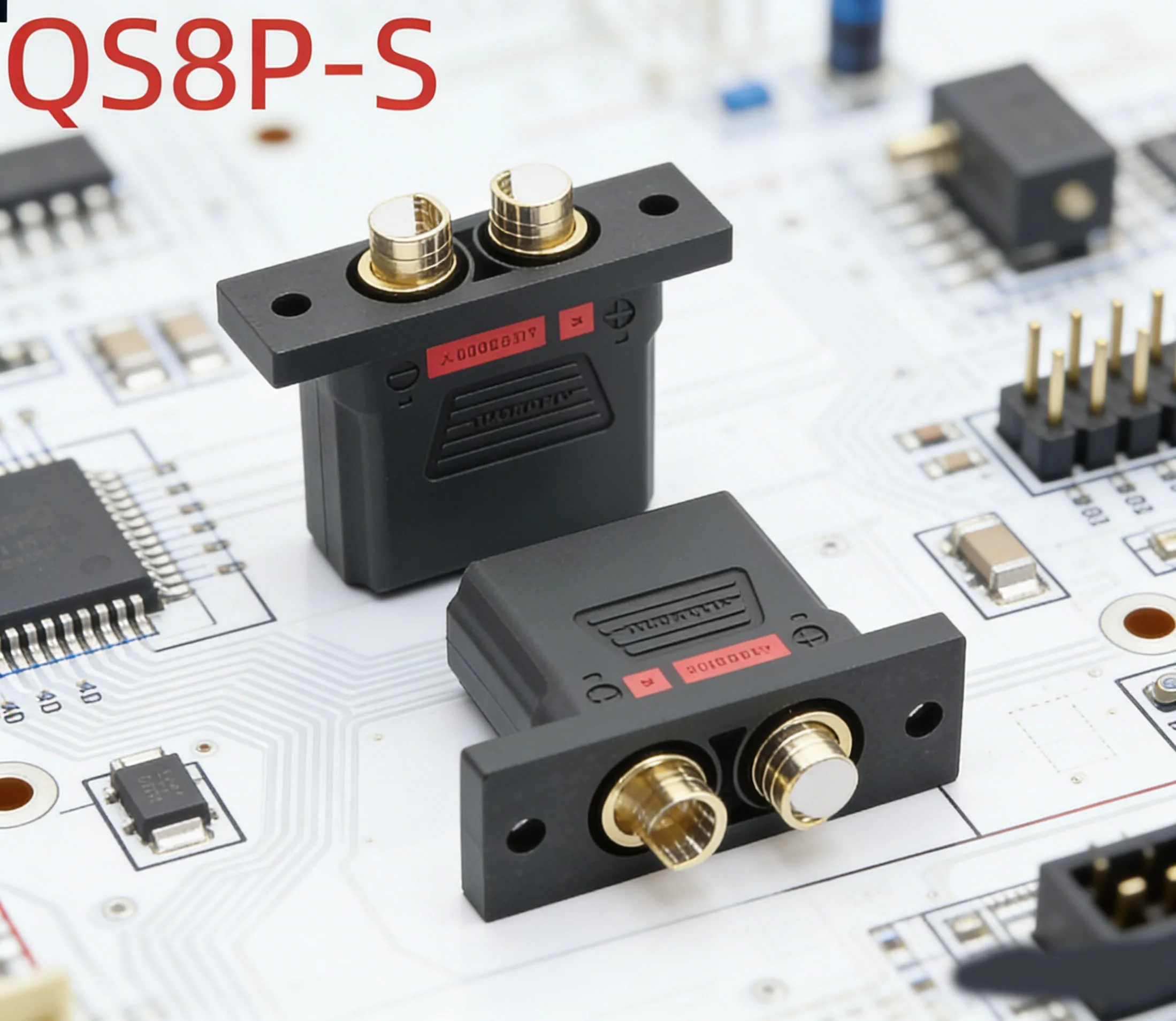 Qs8p-s Male And Female Anti-ignition Small Size High Current Plug Drone Vehicle Battery Connector