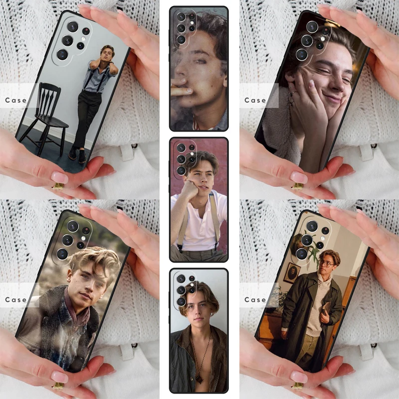 Cole Sprouse SOFT TPU Phone Case for Samsung Galaxy S26 S25 S24 S23 S22 S21 S20 Note10 Plus FE Ultra Cover