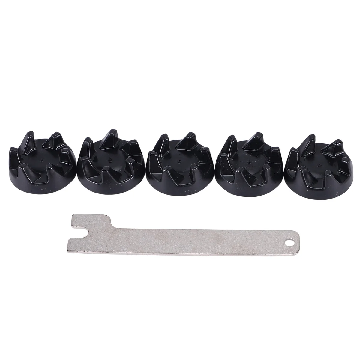 6 Packs 9704230 Blender Coupler Blender Coupling Replacment Parts with 1 Wrench Compatible for Kitchen Aid WP9704230VP WP9704230