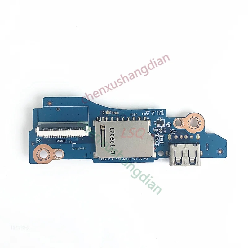 DLA Dell G3 3579 3779USB Gniazdo karty SD CMOS mała tablica LS-F612P