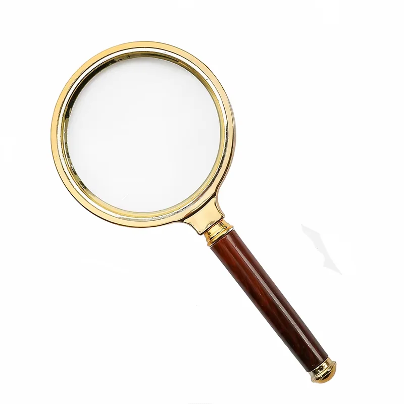 High-Definition Handheld Magnifying Glass – Perfect for Reading and Collecting!