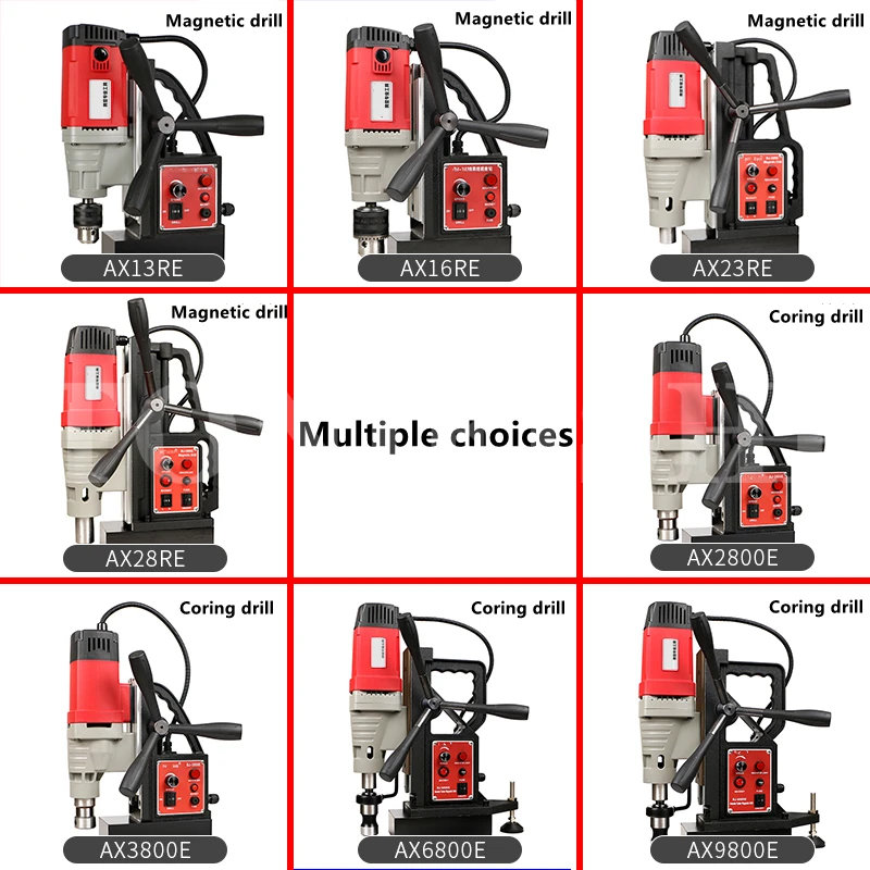 

Multifunctional magnetic seat industrial core portable table drill adjustable speed hollow 220V