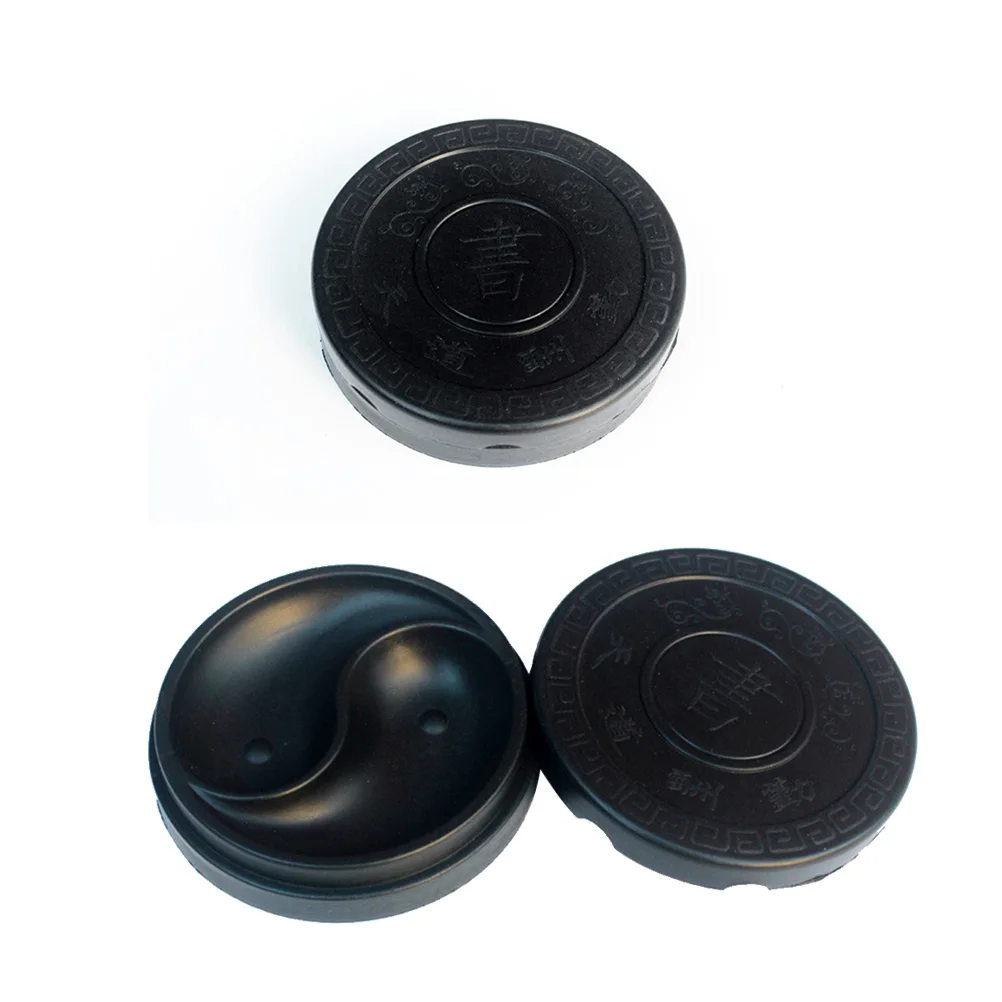Inkslab for Inkstick Grinding Traditional Calligraphy Accessory Smooth Surface Tai Chi Shape Beginner Economic Painting Teaching