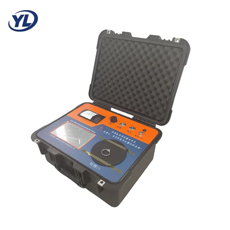 ZYL-YH25 Insulator ESDD NSDD Tester Salt Ash Deposit Density Meter Pollution Flashover Conductivity Touch Screen High