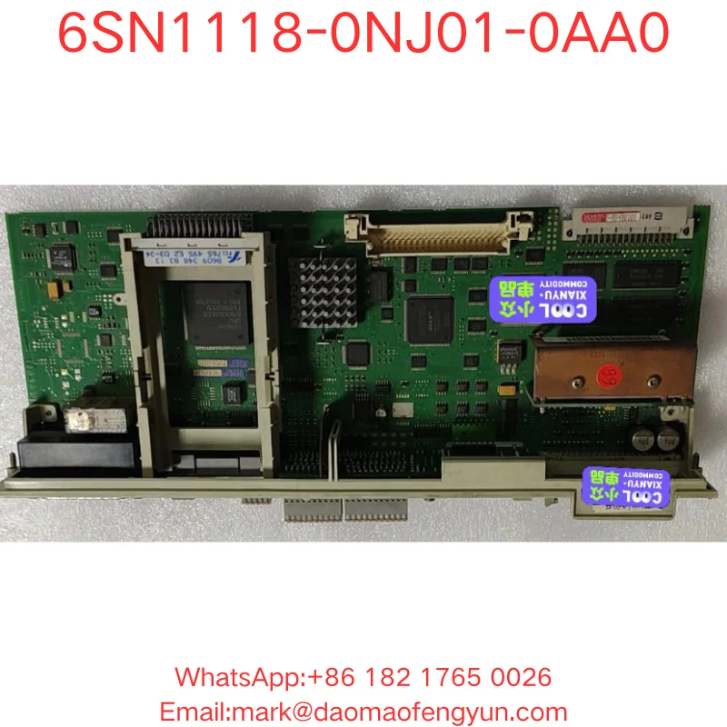 6SN1118-0NJ01-0AA0 100% Tested OK In Good  Condition Circuit Board