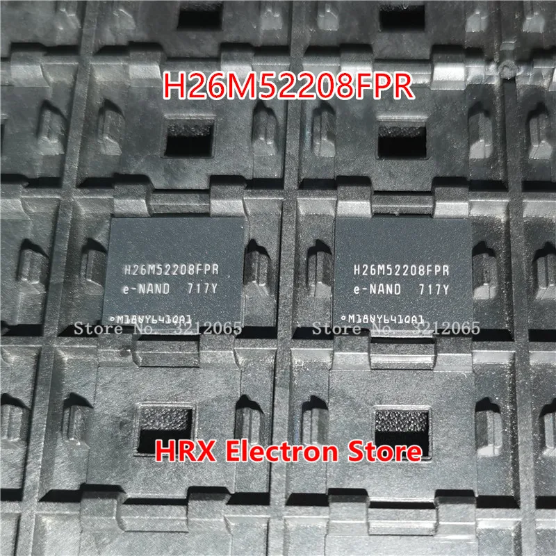 100% New Original H26M52208FPR 16GB BGA153 EMMC H26M52208FPRE-NAND(1-10piece)