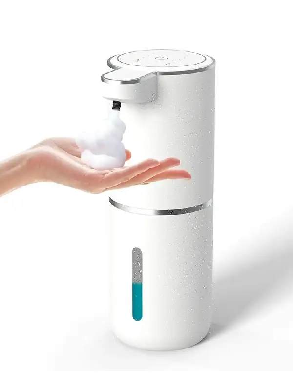 

Automatic Soap Dispenser Touchless Foaming Soap Dispenser 380ml USB Rechargeable Electric 4 Level Adjustable Foam Soap Dispenser