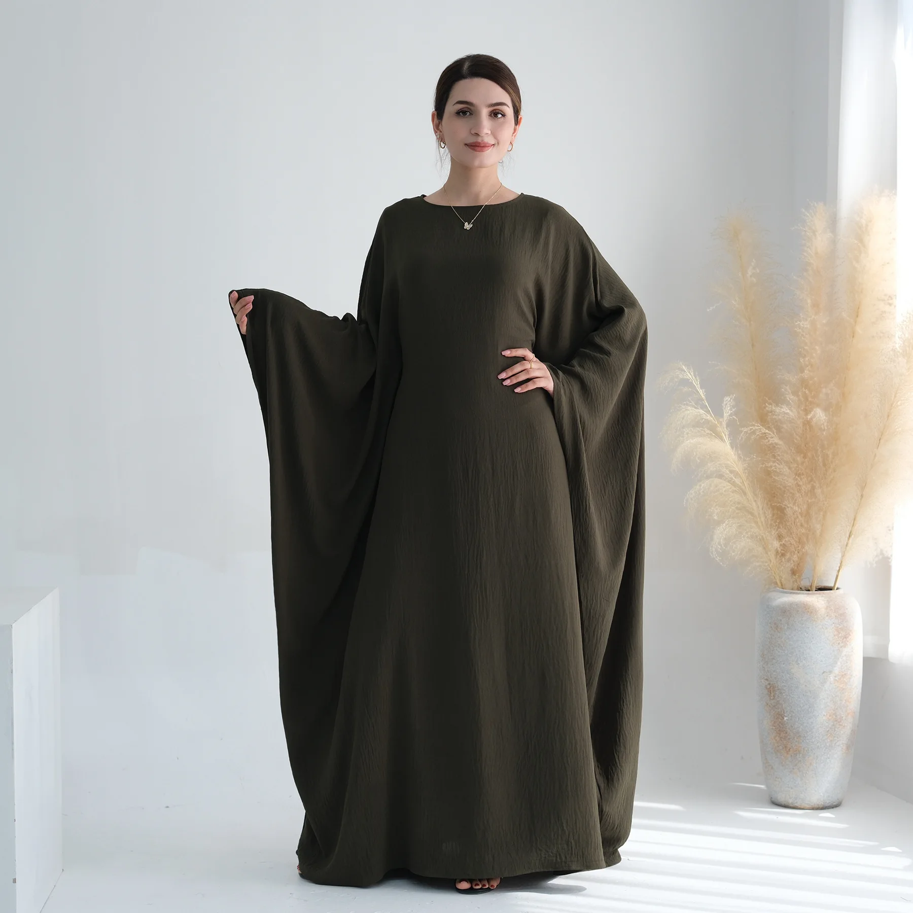 Eid Abaya Dress Women Ramadan Muslim Long Dresses Hijab Headscarf Modest Jalabiya Islam Vestidos Arab Robe Morocco Dubai Kaftan