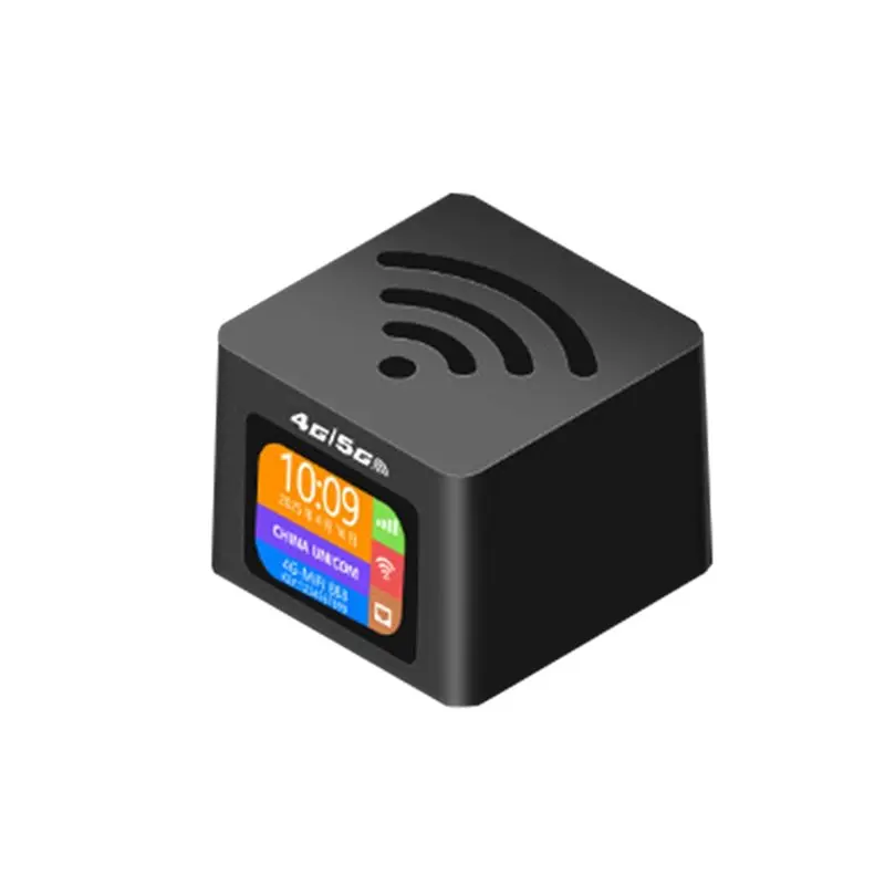 4G WIFI6 Mobile Hotspot With SIM Slot LED Display Stable Connection LTE Mini Pocket Wifi Router