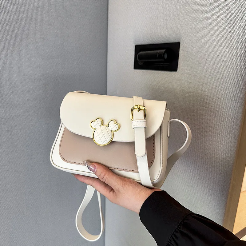 

New Casual Shoulder Bag Fashion Versatile Women Storage Square Bag Disney Messenger Bag Summer Women's Lightweight