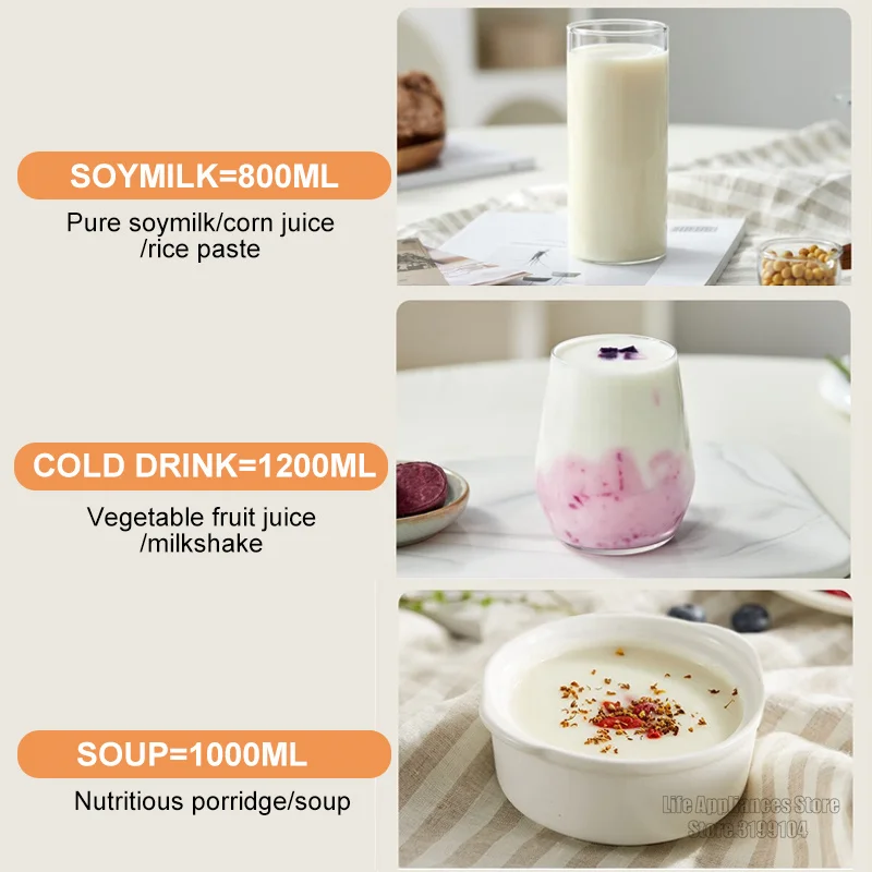 Joyoung-batidora de leche de soja de 23000rpm, procesador de alimentos de alta velocidad, batidora automática eléctrica de 220V, exprimidor de bebidas frías y calientes