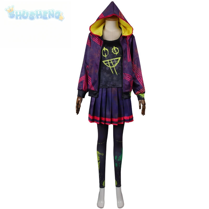 

Susie The Legion Cosplay Game Dead Daylight Costumes Coat pants top skirt Halloween party fashion uniform Susie Woman Man set