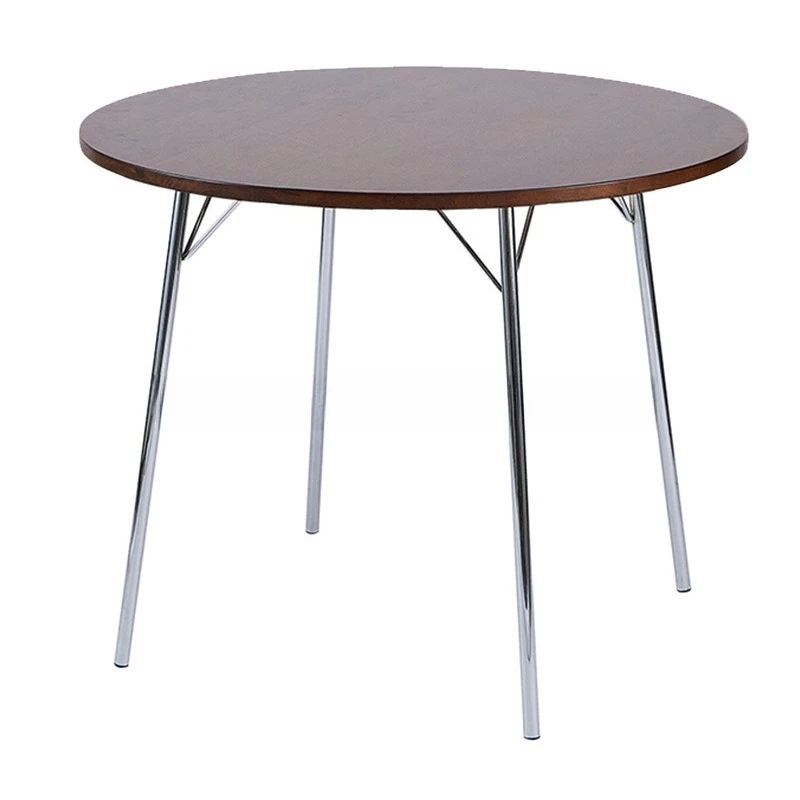 

Multi story wooden household dining table, small layout, simple leisure, negotiation, tea table, restaurant, dining table