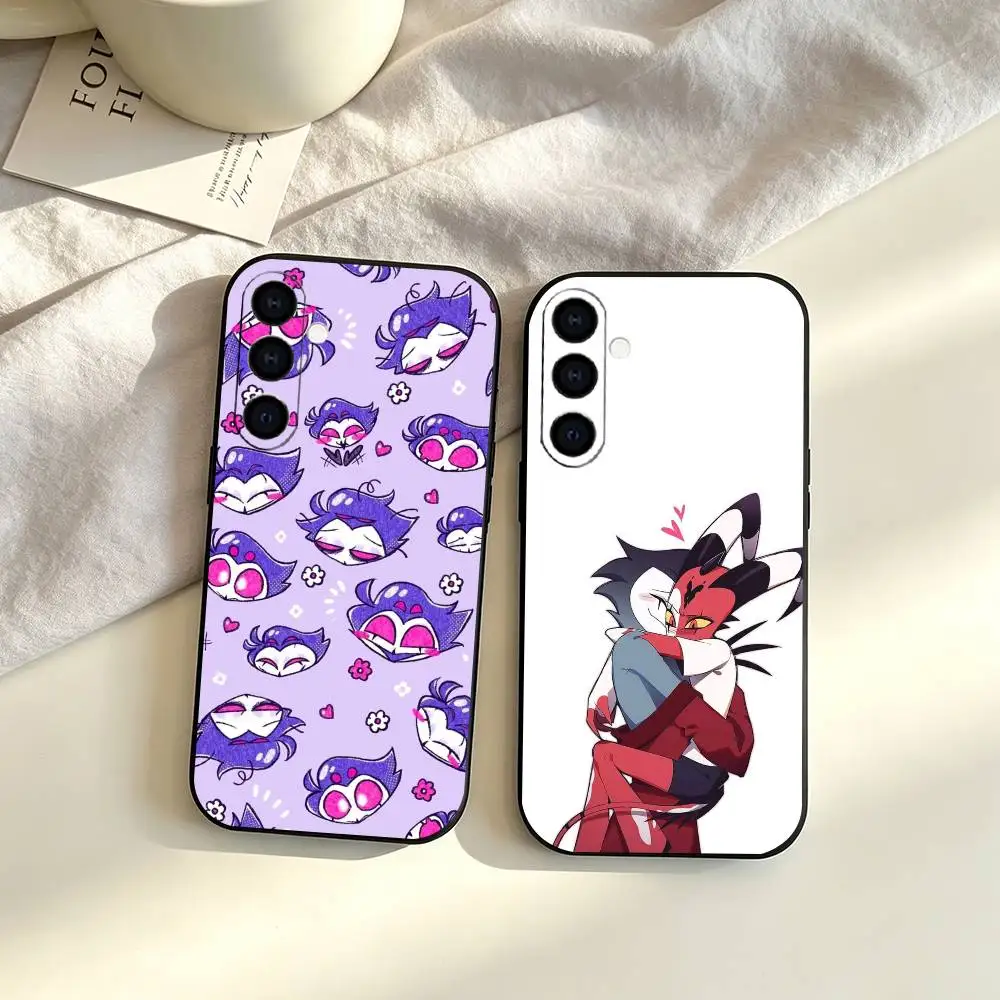 Popular Helluva B-Boss  Phone Case For Samsung Galaxy A73,A72,A71,A70,A53,A52,A51,Others Soft Black Cover