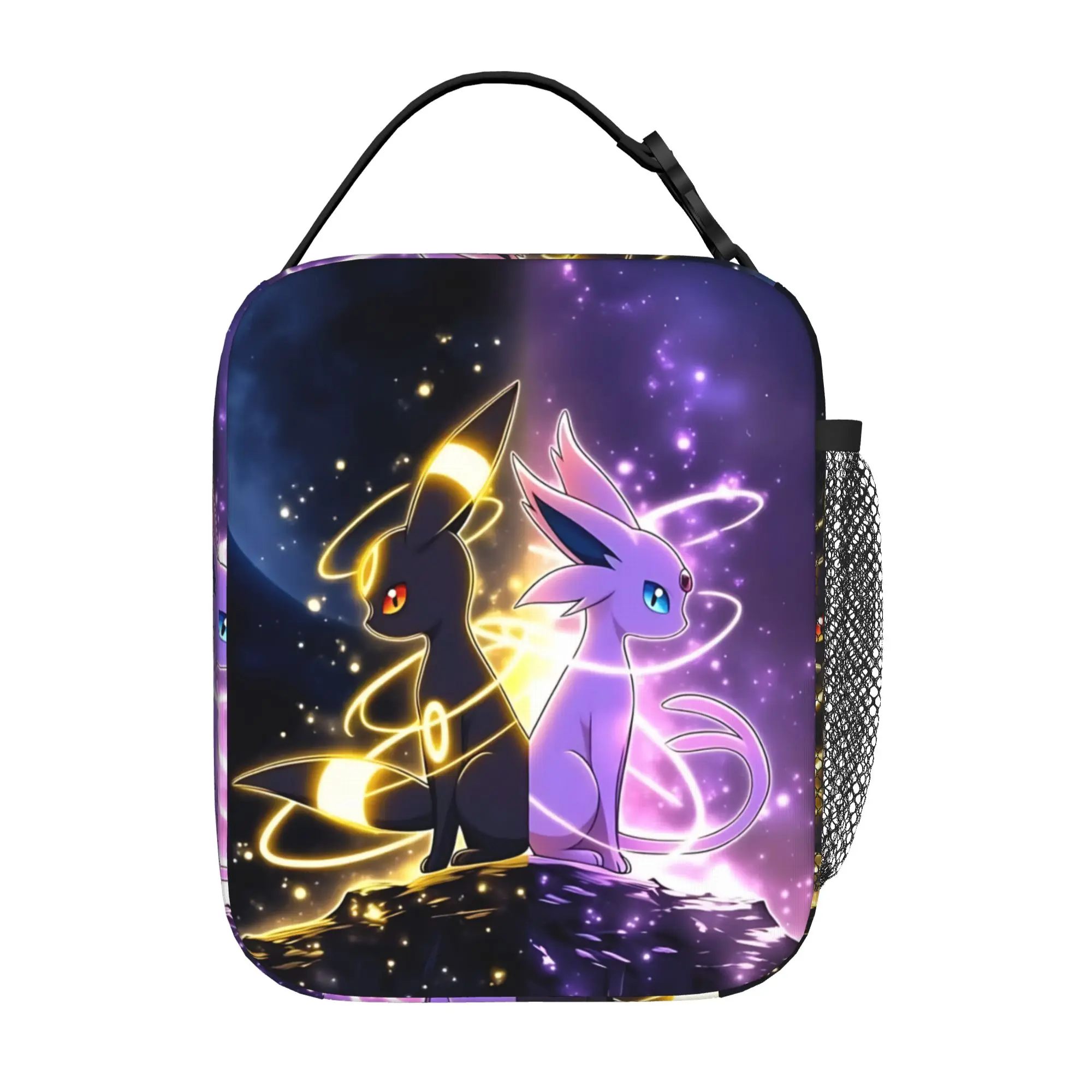 Pokemon Insulated Lunch Bag Insulation Bento Pack Rice Bag  bolsa Student Bento Lunch Handbag Insulation