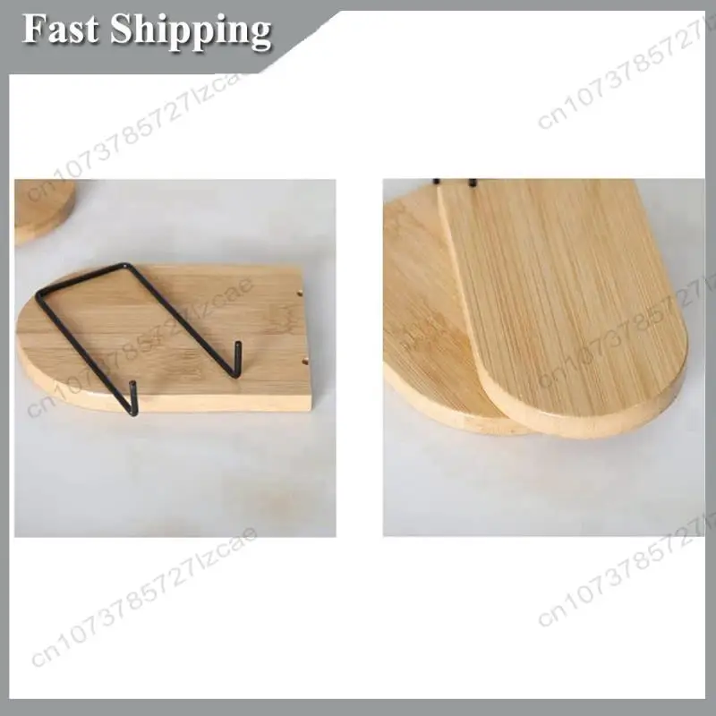 

-A99Z Wood Decorative Bookends Office Book Stand Bookshelf Ends Sturdy Book Holders For Shelves