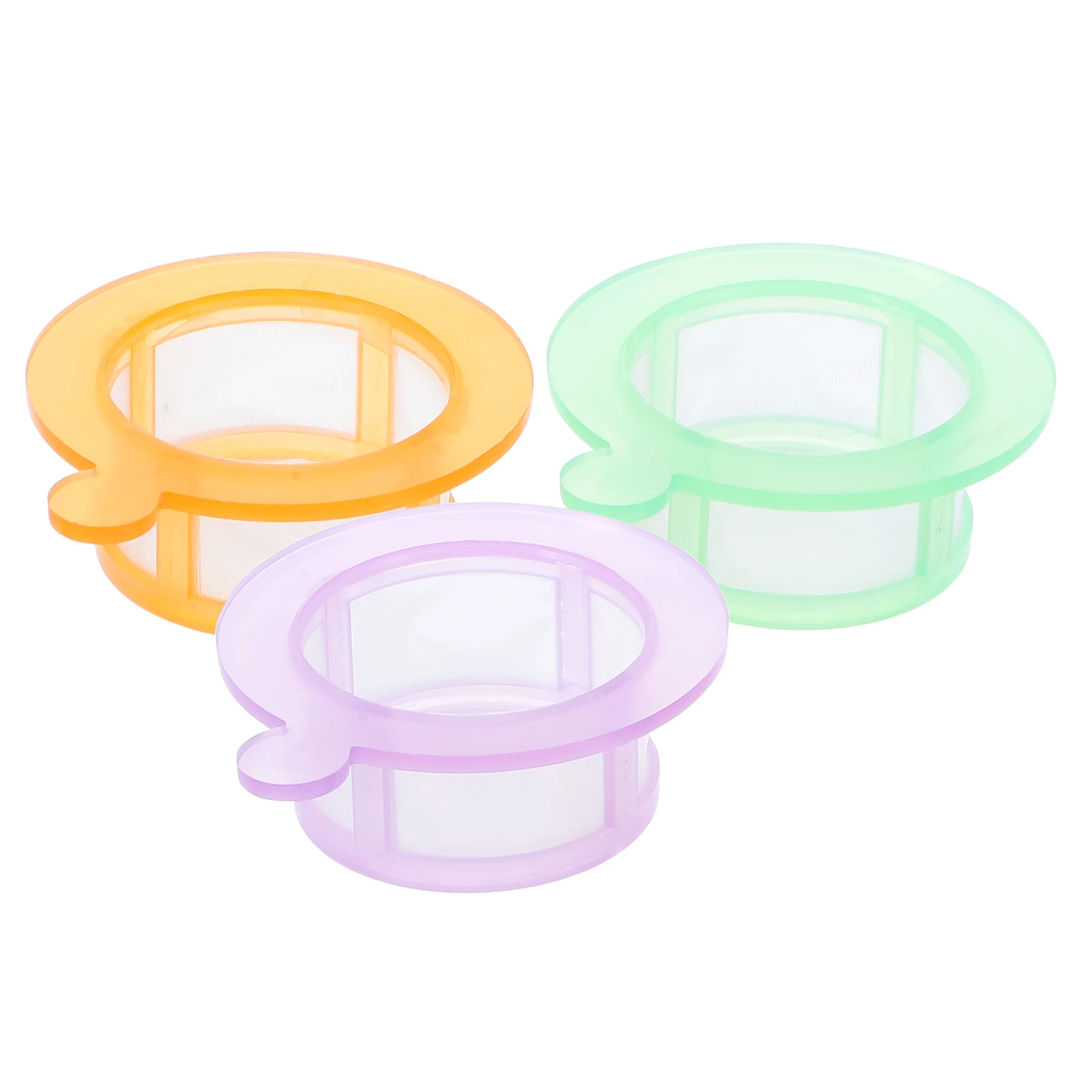 

3pcs Cell Filter 100um Green 70um Yellow 40um Purple Disposable Strainer Lab Tool Fine Mesh Sieve Science Experiment Laboratory