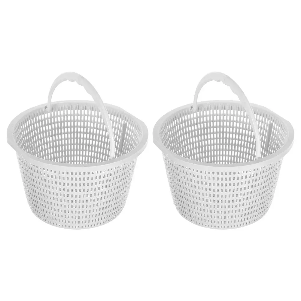 

Комплект из 2-х прочных корзин-скиммеров для бассейнов, большой емкости, с сетчатой конструкцией против засоров, для жилых и коммерческих бассейнов, сменный фильтр