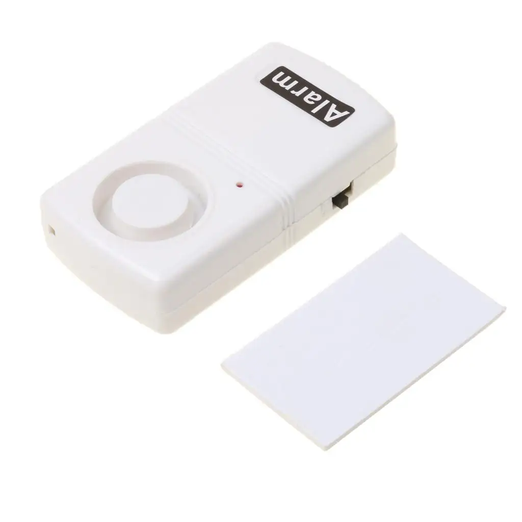 Portable Plastic Vibration Detection Alarm Activated Motion Sensor Detector