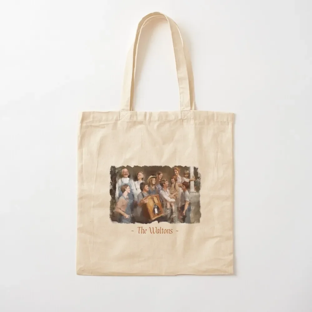 

The Waltons TV Show Tote Bag shopper bags for women Canvas shoulder bag shopping trolley bag hand ladies