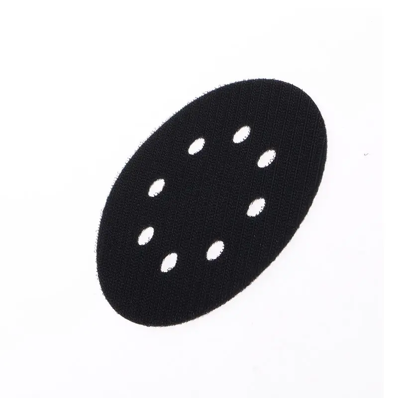 

5 Inches(125mm) 8 Holes Ultra-thin Surface Protection Interface Pad for Sanding Pads and Hook&Loop Sanding Discs Thin Sponge-#