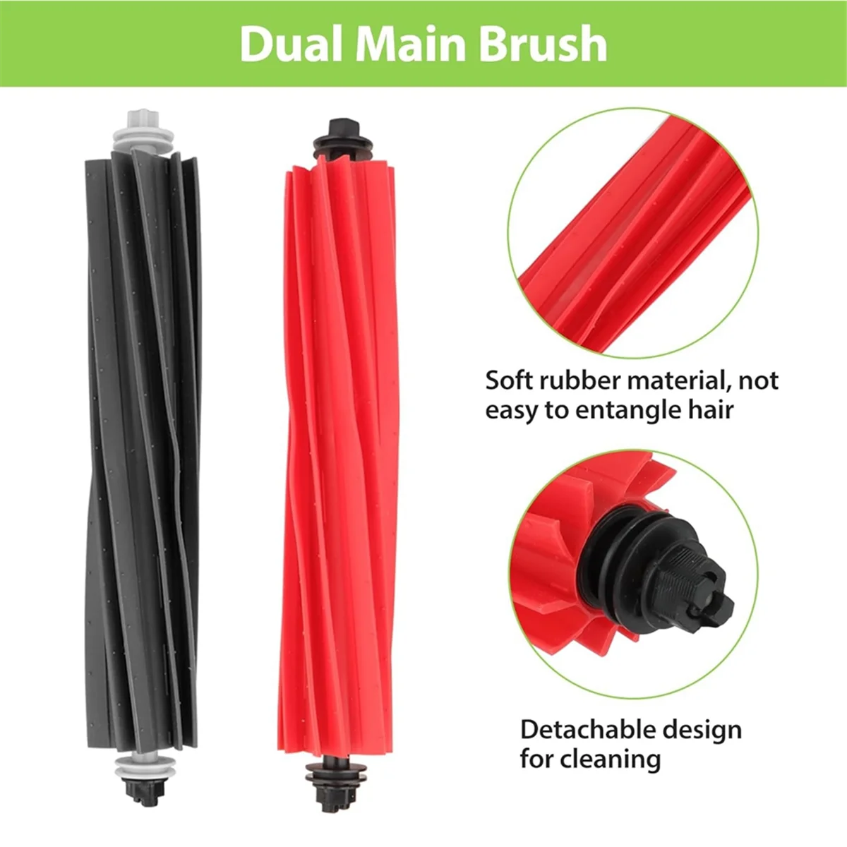 Replacement Parts Kit for Roborock S8 Pro Ultra Robot Vacuum, Accessories Ain Side Brush Hepa Filter Mop Cloth Dust Bags