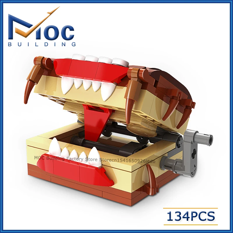 

Строительные блоки MOC, классическая серия фильмов, коробка монстров, книги по укусам, модель «сделай сам», сборные кирпичи, креативная коллекция игрушек, рождественские подарки